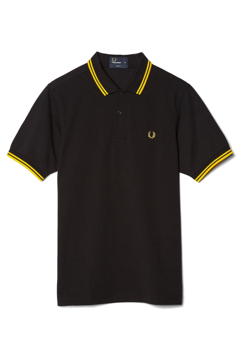 Black fred perry deals polo