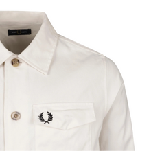 Load image into Gallery viewer, Fred Perry Heavyweight Ecru Overshirt
