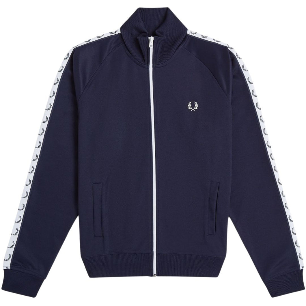 Fred Perry Navy Taped Track Jacket