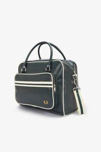 Fred Perry Night Green & White Holdall Bag