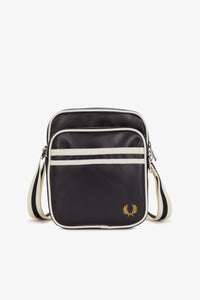 Fred Perry Black & White Classic Side Bag