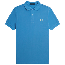 Load image into Gallery viewer, Fred Perry Court Blue with White Crest detailing
