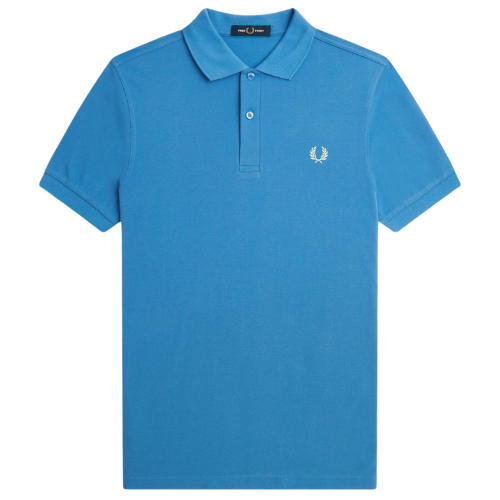 Fred Perry Court Blue with White Crest detailing