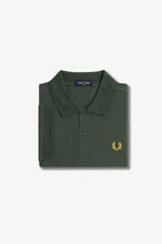 Load image into Gallery viewer, Fred Perry Green Polo with Gold Crest detailing
