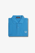 Load image into Gallery viewer, Fred Perry Court Blue with White Crest detailing
